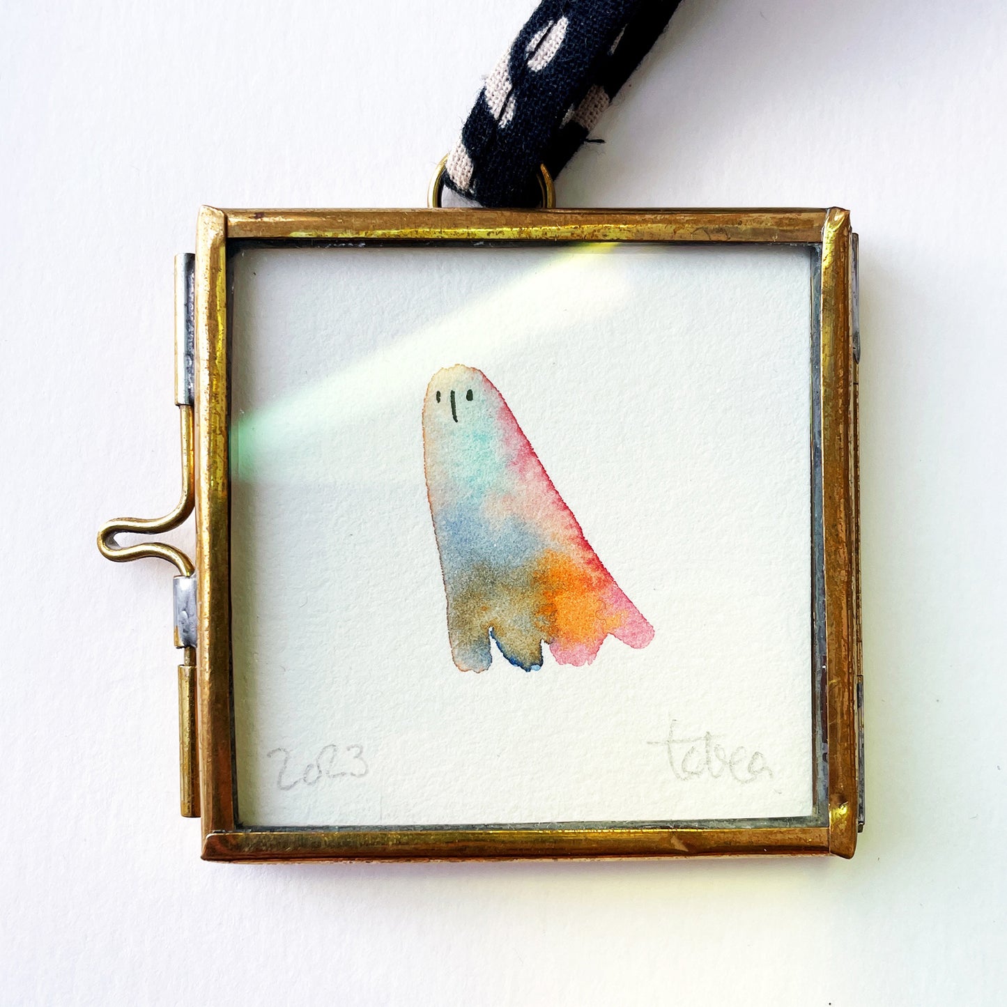 GOOD GHOST Original Watercolor