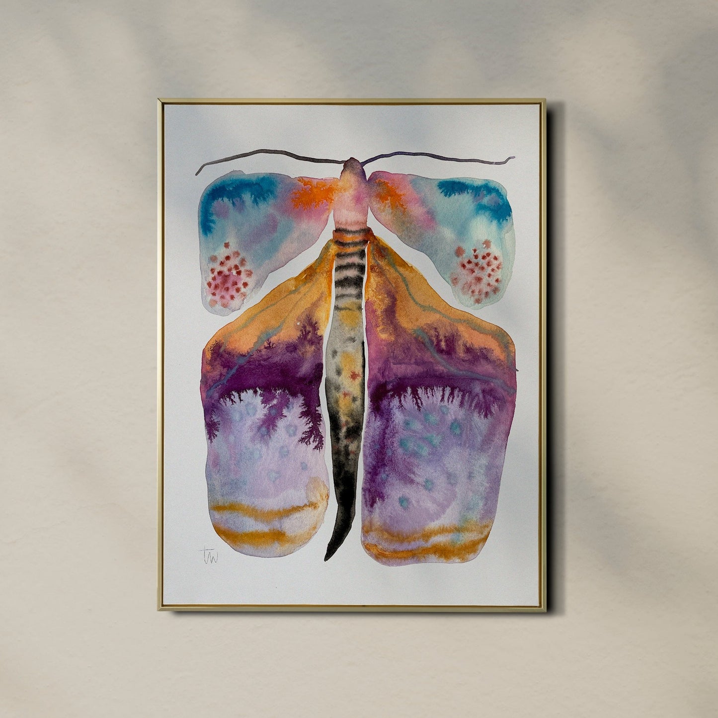 Original DANCING MOTH (24x30 cm)