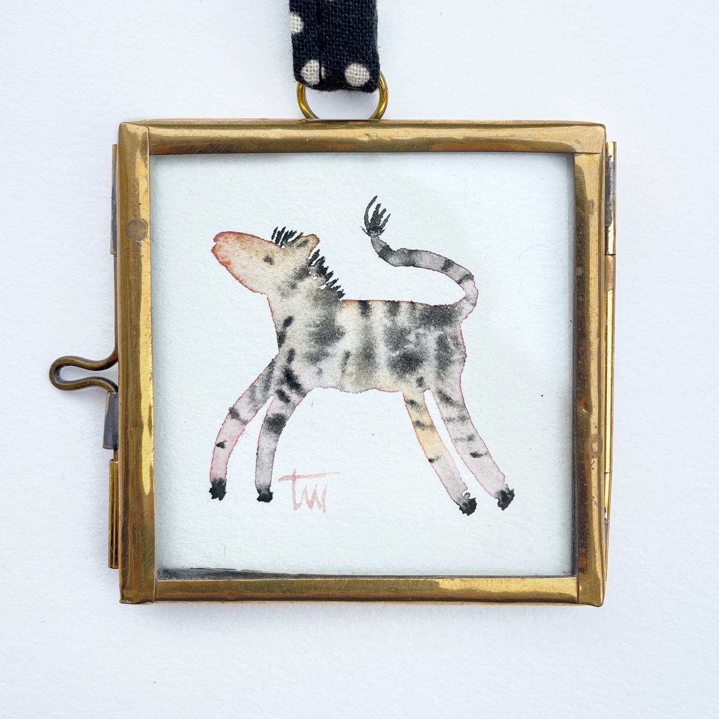ZEBRA - Original Mini Aquarell
