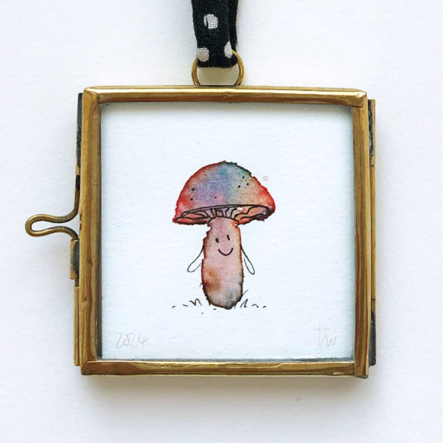 LUCKY CHARM Original Watercolor