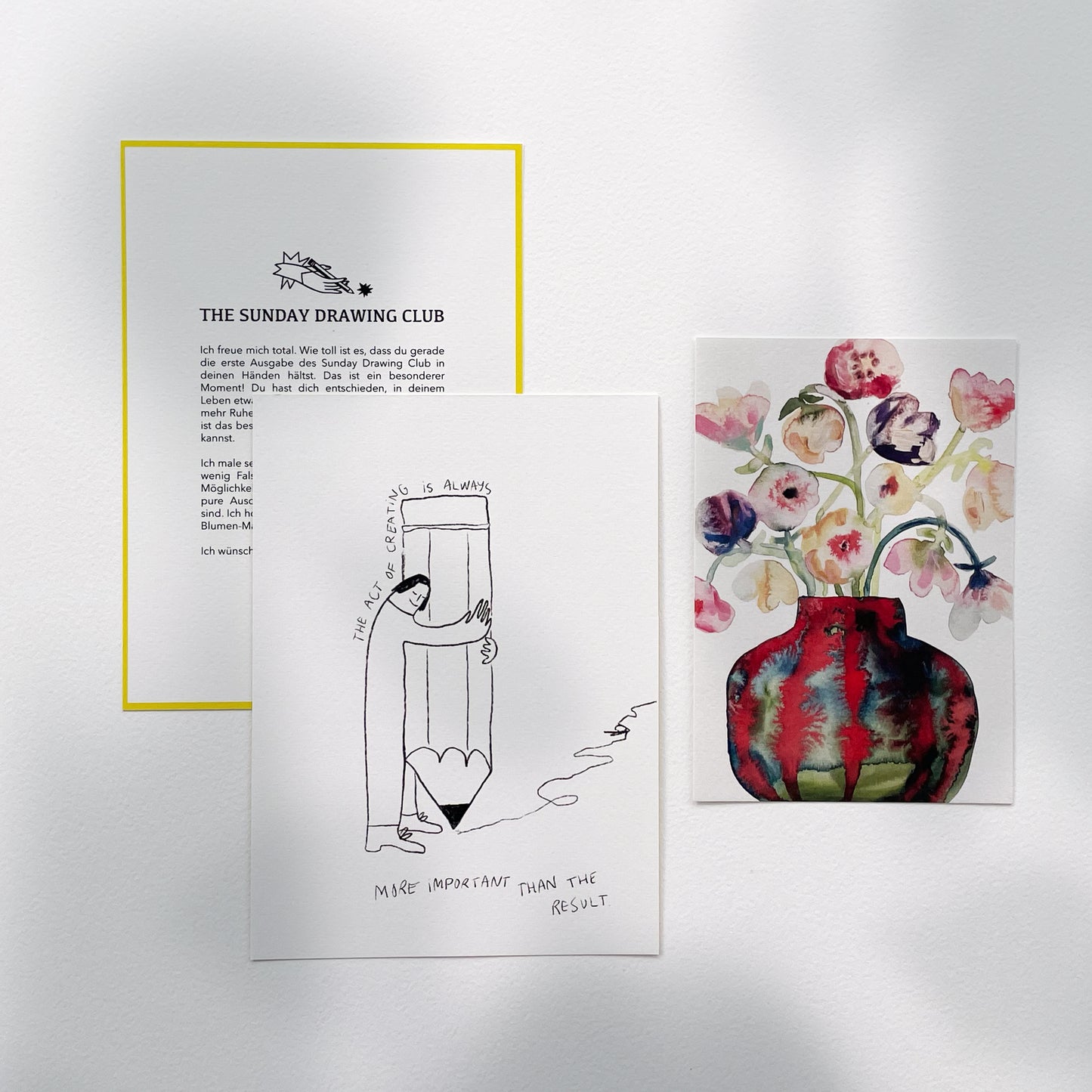 GUTSCHEIN 1 JAHR MEMBERSHIP - Sunday Drawing Club