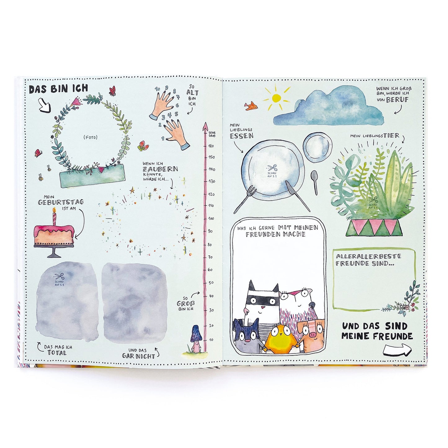 Freundschaftsbuch für allerallerbeste Freunde