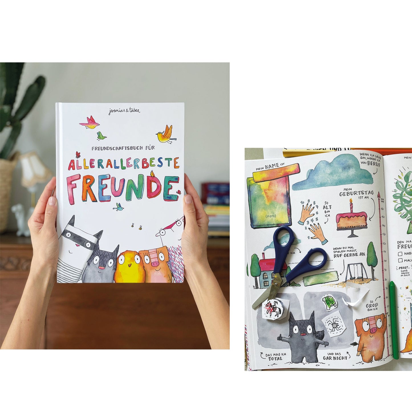 Freundschaftsbuch für allerallerbeste Freunde