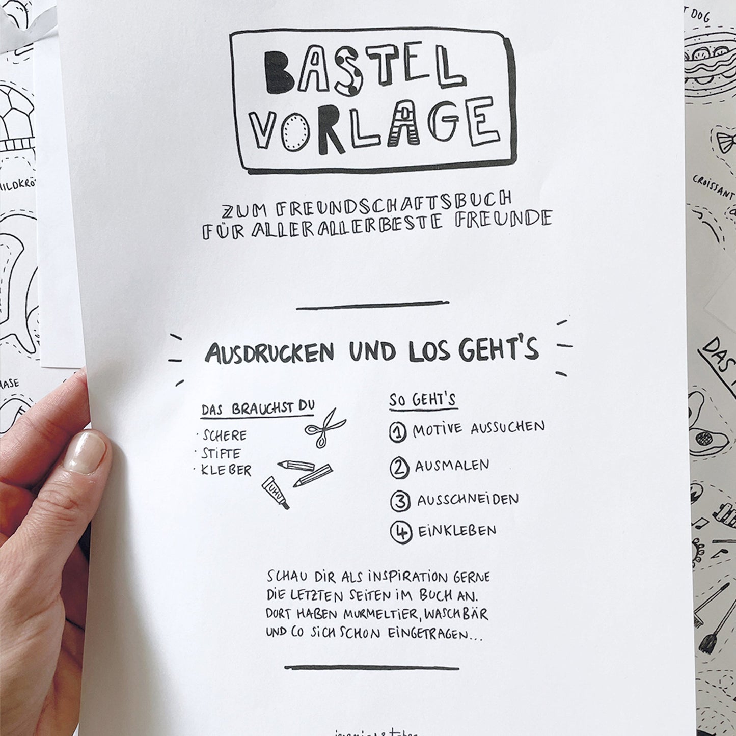 Freundschaftsbuch für allerallerbeste Freunde