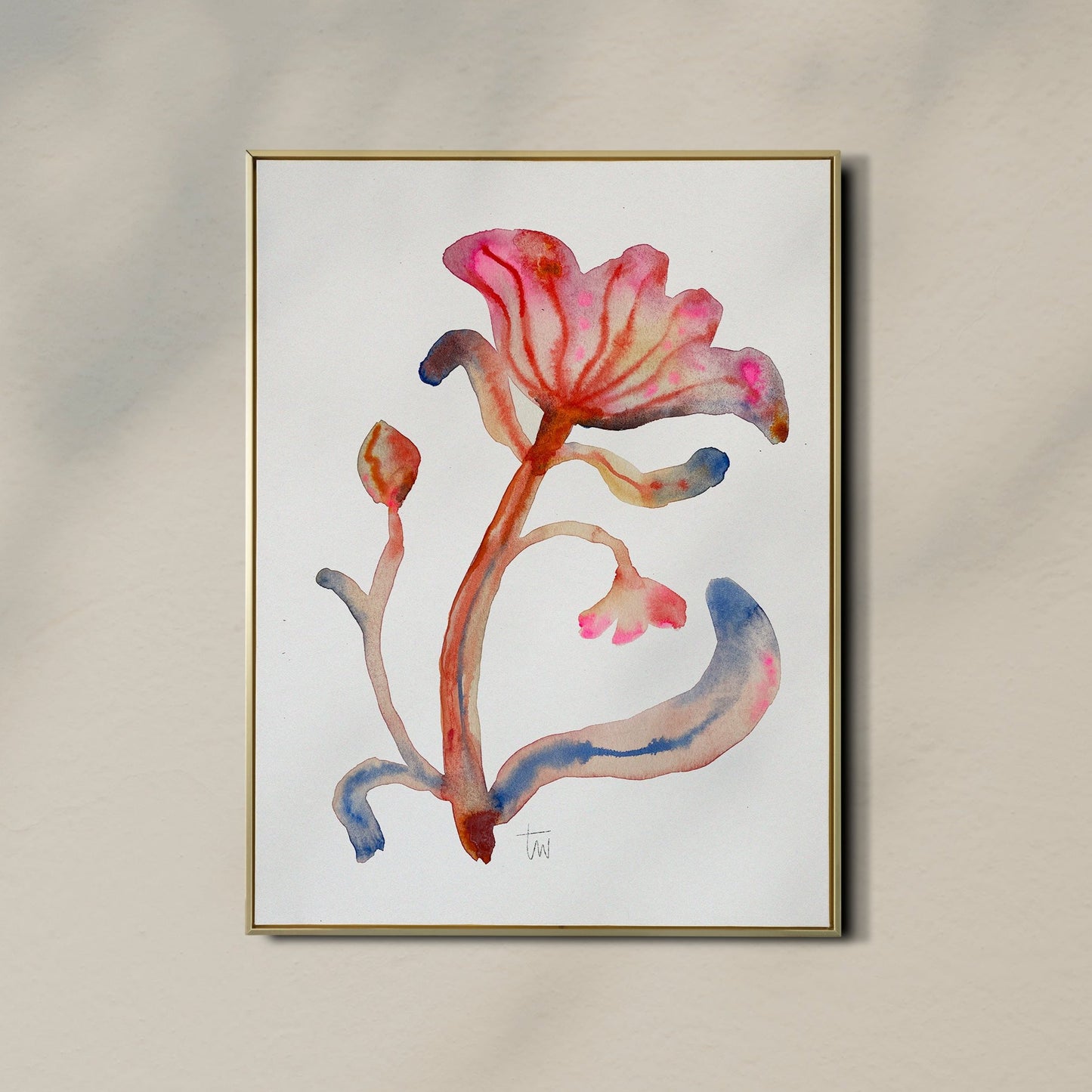 Original CORAL FLOWER (24x30 cm)