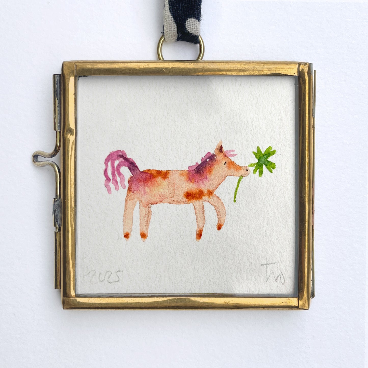 GLÜCKSBRINGER No. 18 - Original Mini Aquarell