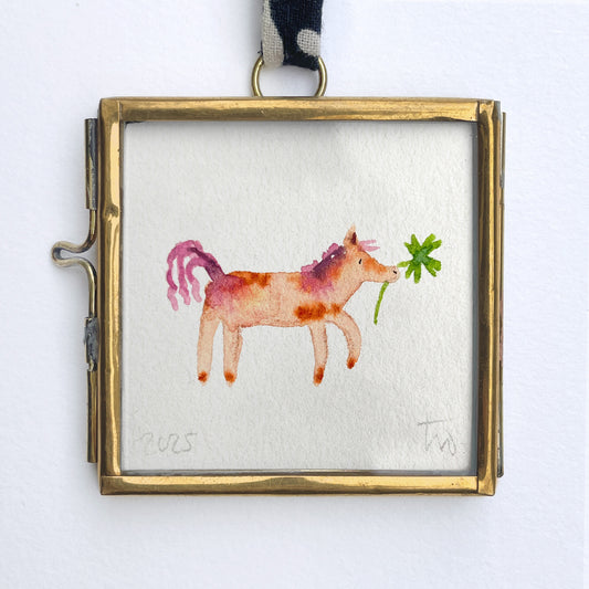 GLÜCKSBRINGER No. 18 - Original Mini Aquarell