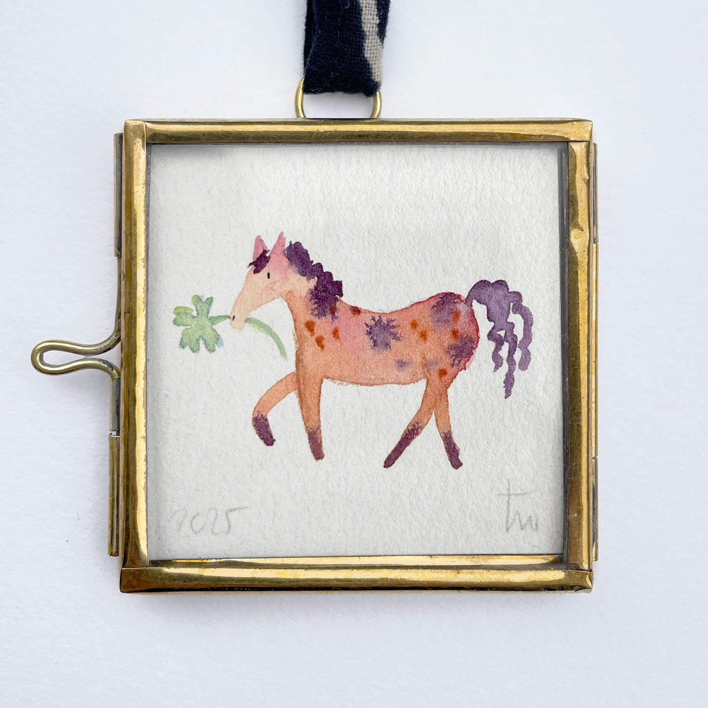 GLÜCKSBRINGER No. 03 - Original Mini Aquarell