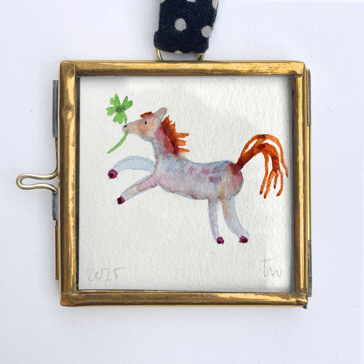 GLÜCKSBRINGER No. 12 - Original Mini Aquarell