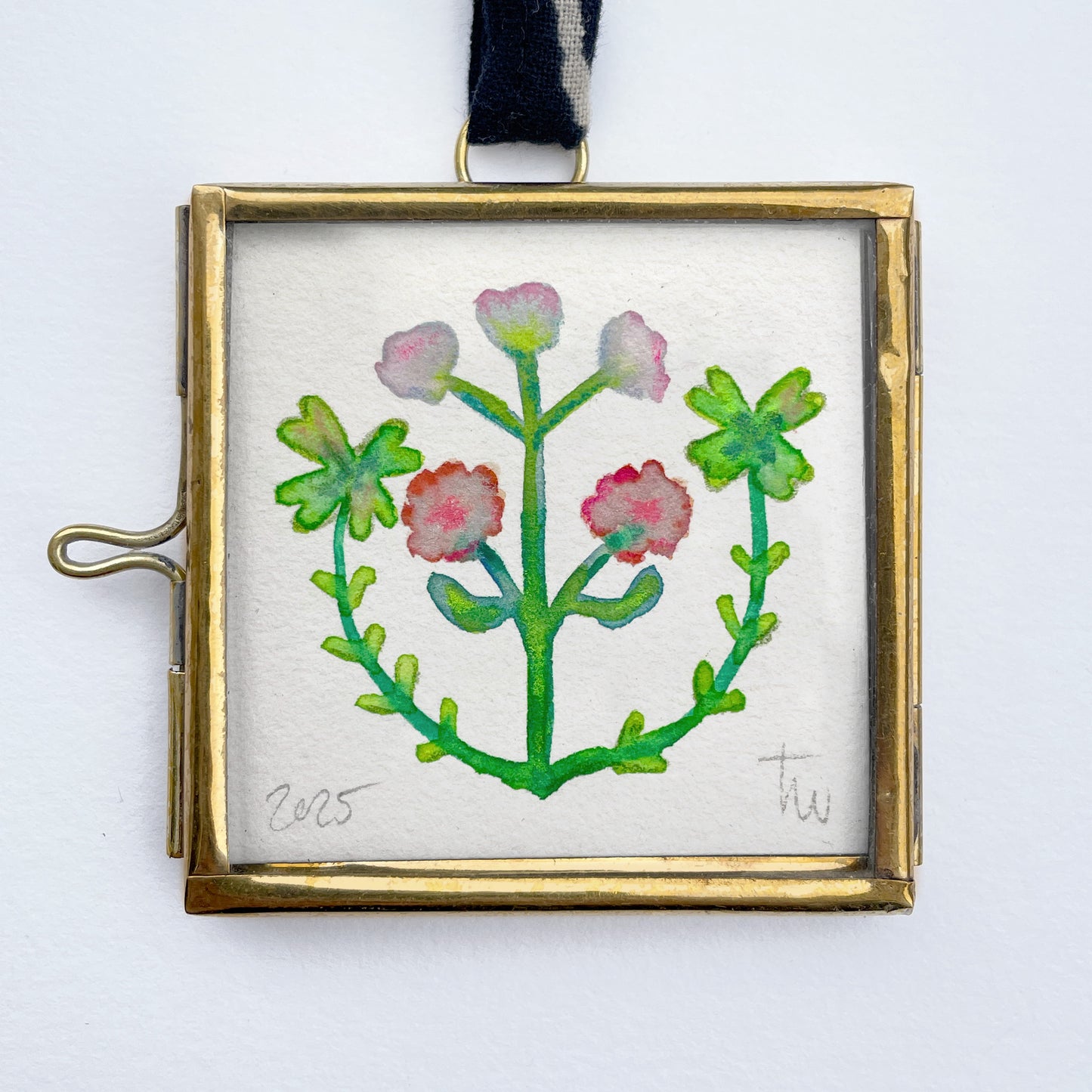 GLÜCKSKLEE No. 10 - Original Mini Aquarell