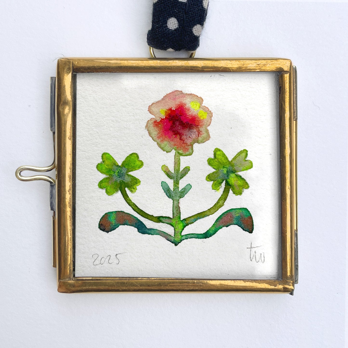 GLÜCKSKLEE No. 04 - Original Mini Aquarell