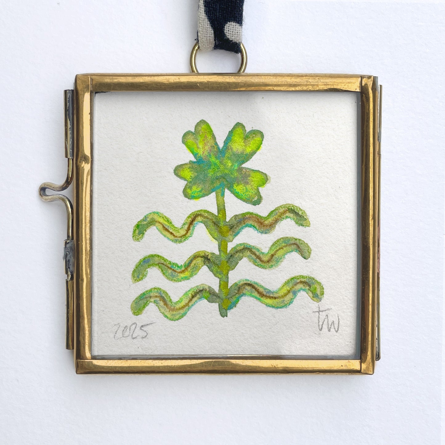 GLÜCKSKLEE No. 09 - Original Mini Aquarell