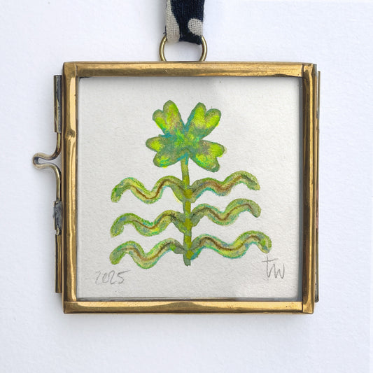 GLÜCKSKLEE No. 09 - Original Mini Aquarell