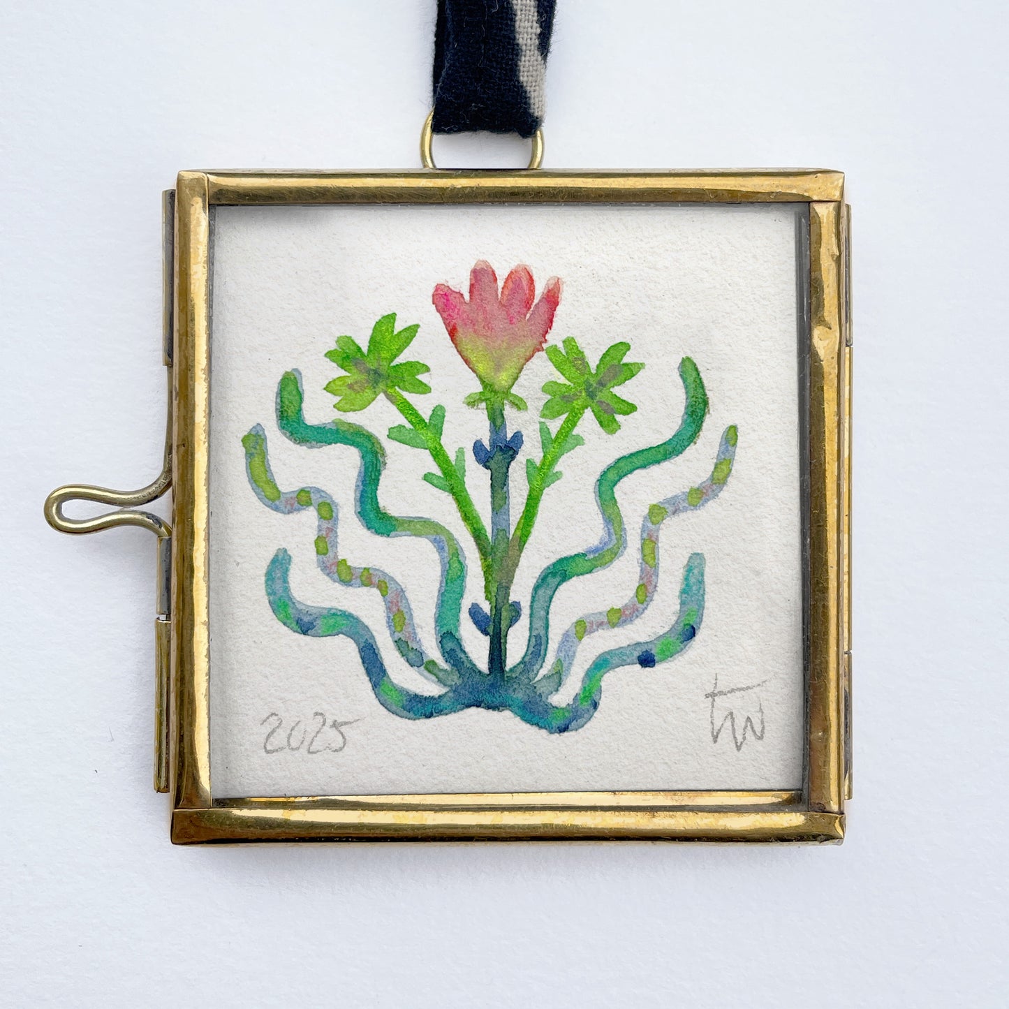 GLÜCKSKLEE No. 06 - Original Mini Aquarell