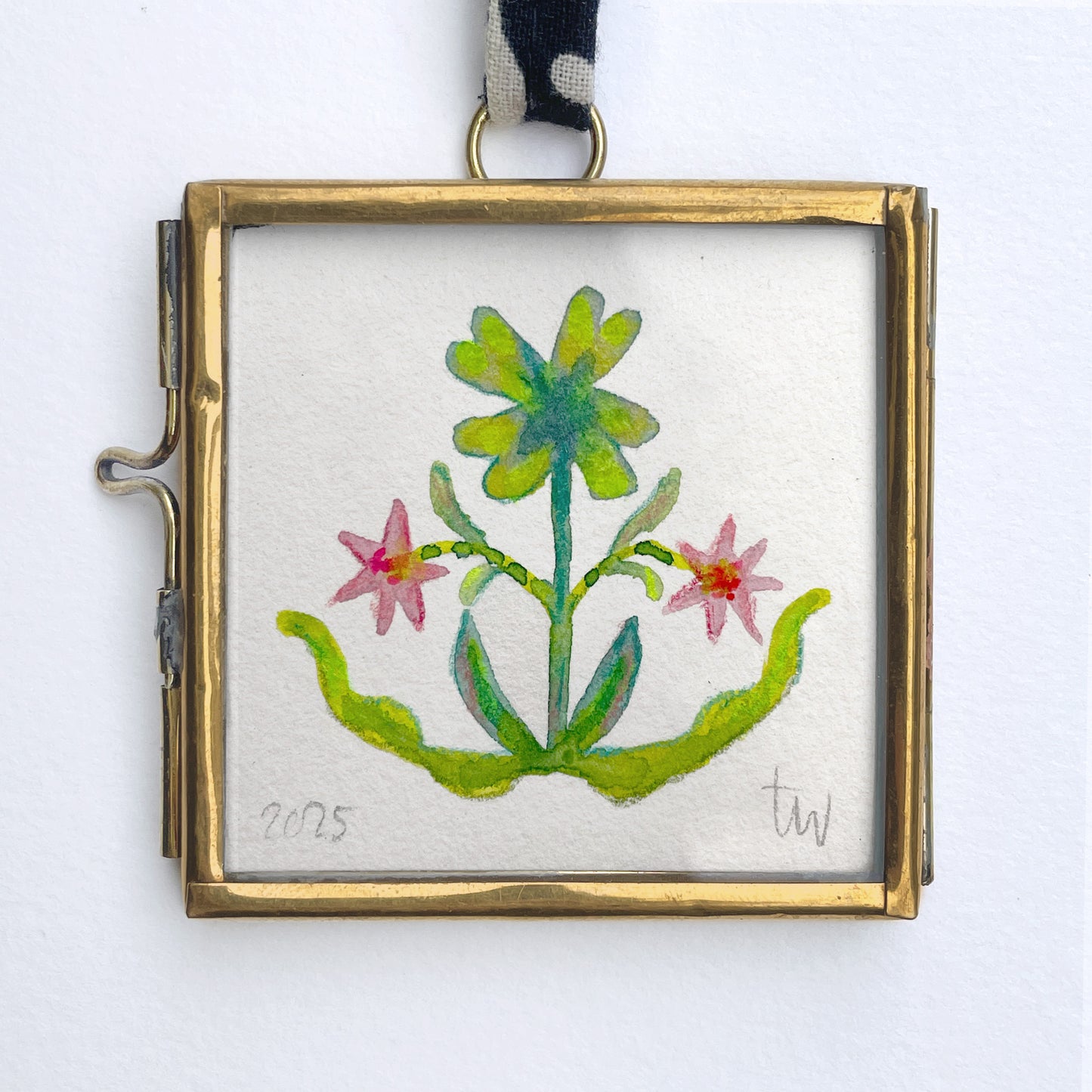 GLÜCKSKLEE No. 03 - Original Mini Aquarell