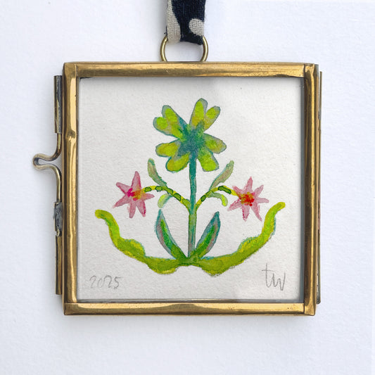 GLÜCKSKLEE No. 03 - Original Mini Aquarell