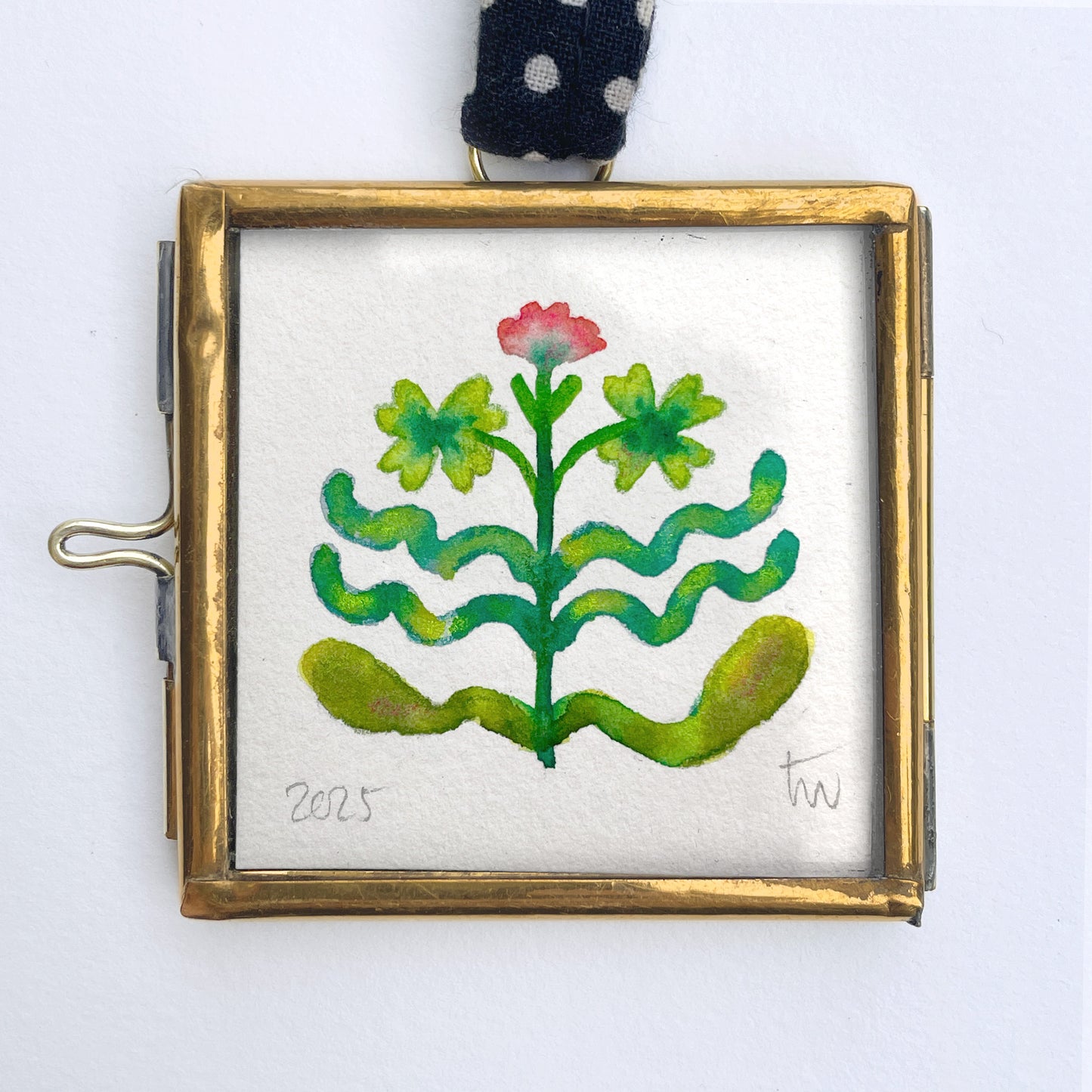 GLÜCKSKLEE No. 01 - Original Mini Aquarell