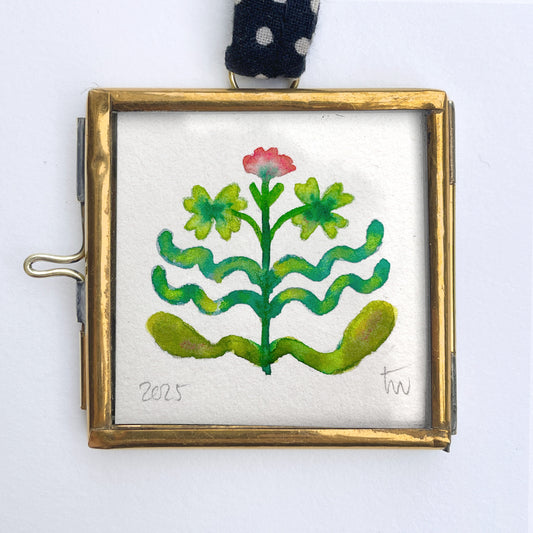 GLÜCKSKLEE No. 01 - Original Mini Aquarell