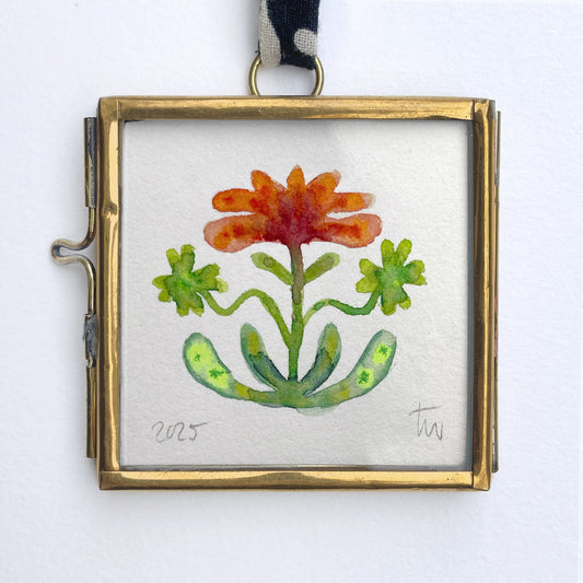 GLÜCKSKLEE No. 11 - Original Mini Aquarell