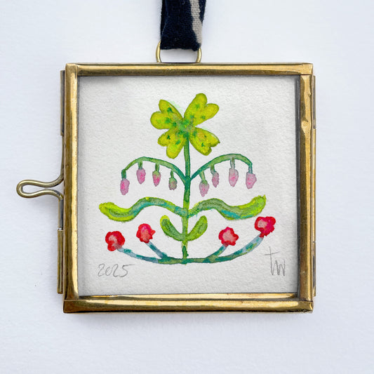 GLÜCKSKLEE No. 07 - Original Mini Aquarell