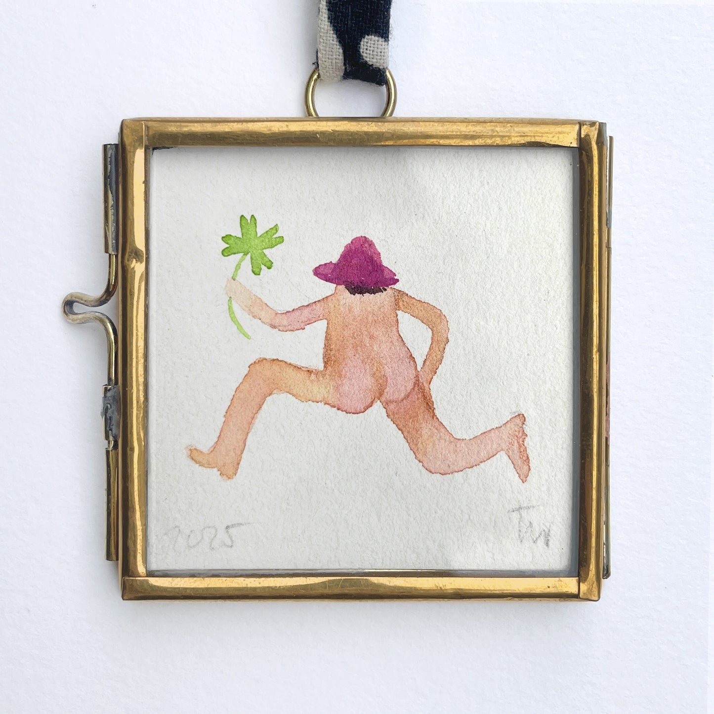 GLÜCKSBRINGER No. 08 - Original Mini Aquarell