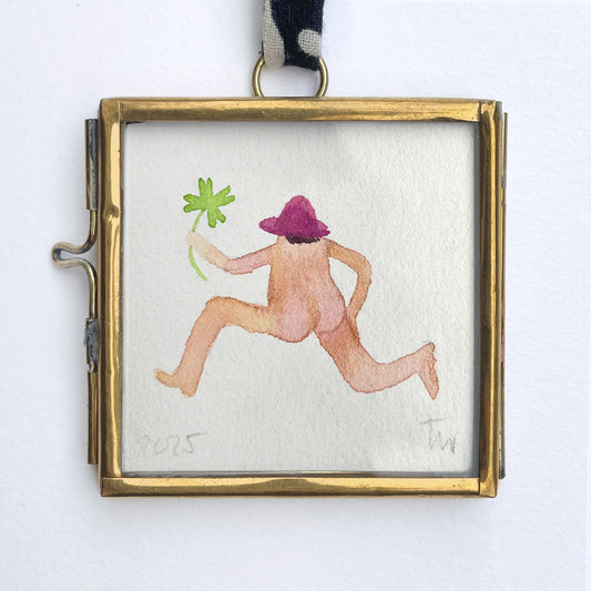 GLÜCKSBRINGER No. 08 - Original Mini Aquarell