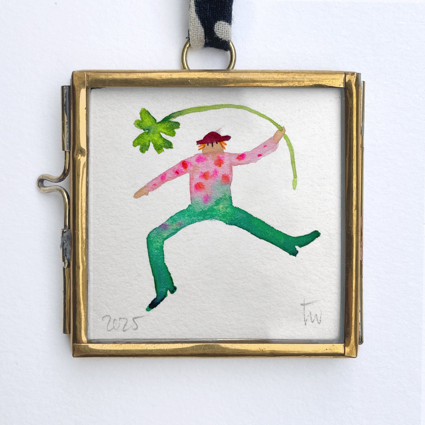 GLÜCKSBRINGER No. 13 - Original Mini Aquarell