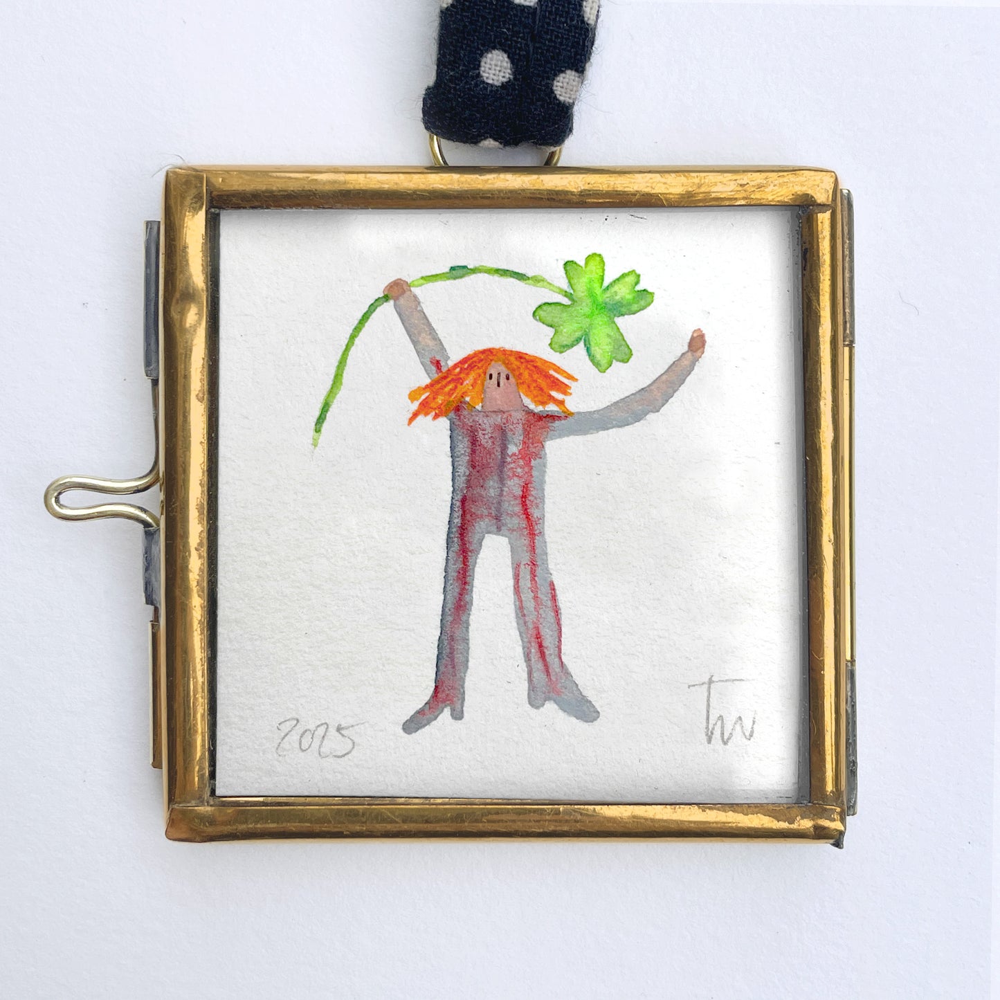 GLÜCKSBRINGER No. 23 - Original Mini Aquarell