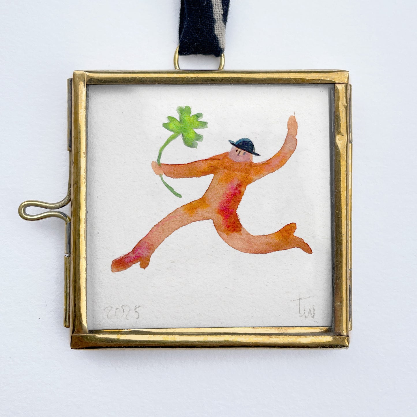 GLÜCKSBRINGER No. 16 - Original Mini Aquarell