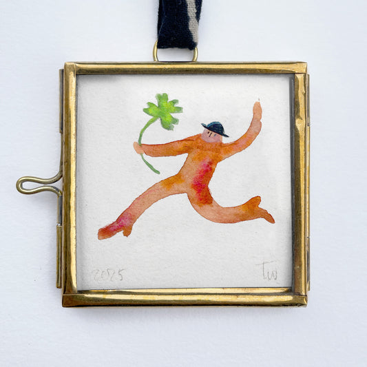 GLÜCKSBRINGER No. 16 - Original Mini Aquarell