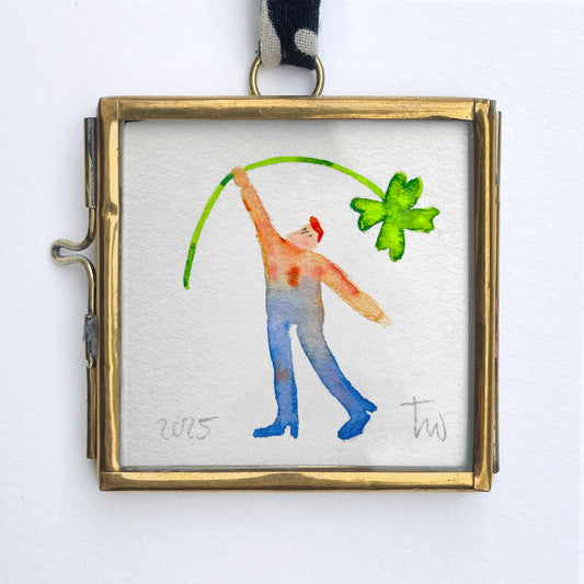 GLÜCKSBRINGER No. 17 - Original Mini Aquarell