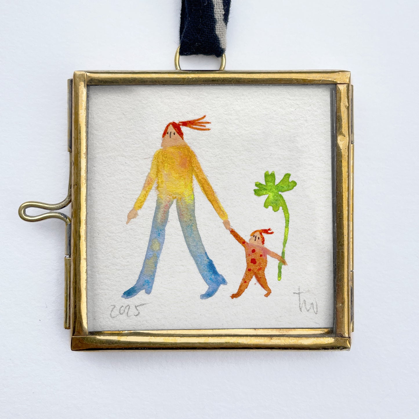 GLÜCKSBRINGER No. 02 - Original Mini Aquarell