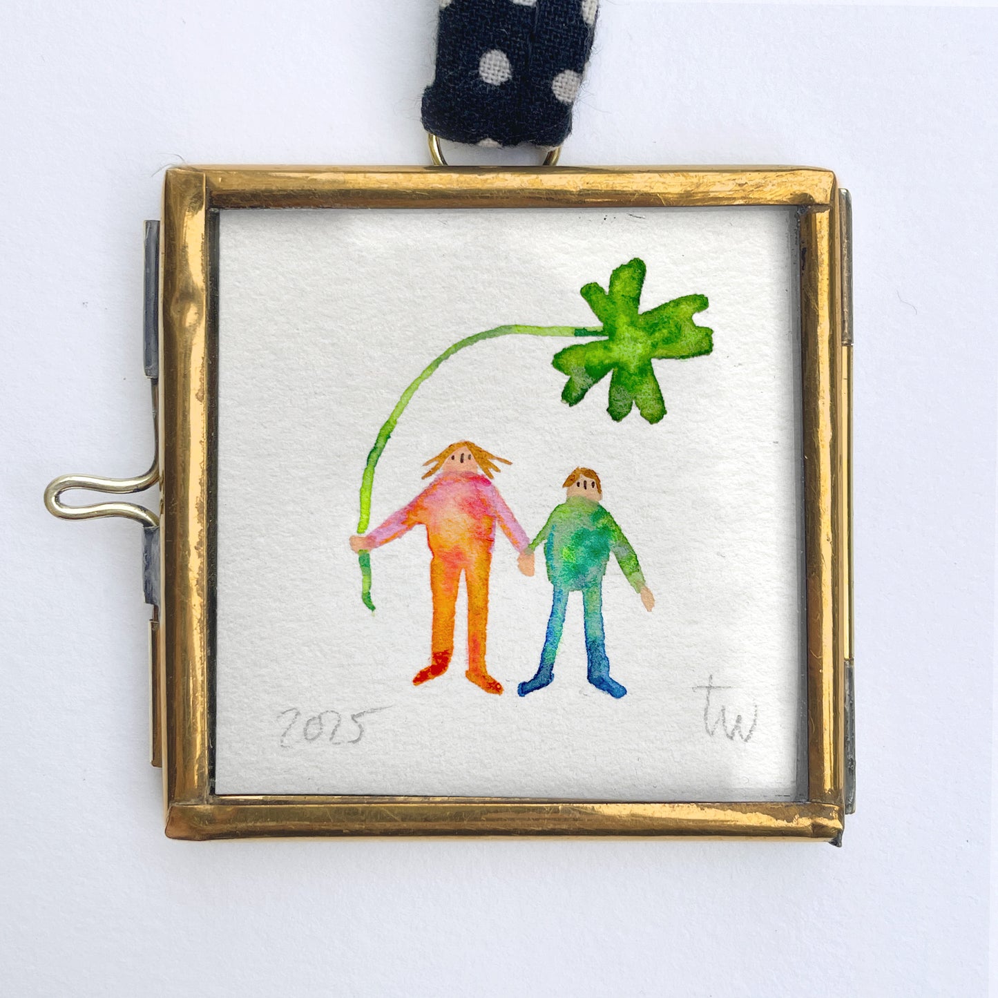 GLÜCKSBRINGER No. 09 - Original Mini Aquarell