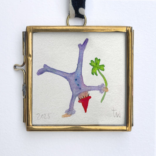 GLÜCKSBRINGER No. 22 - Original Mini Aquarell