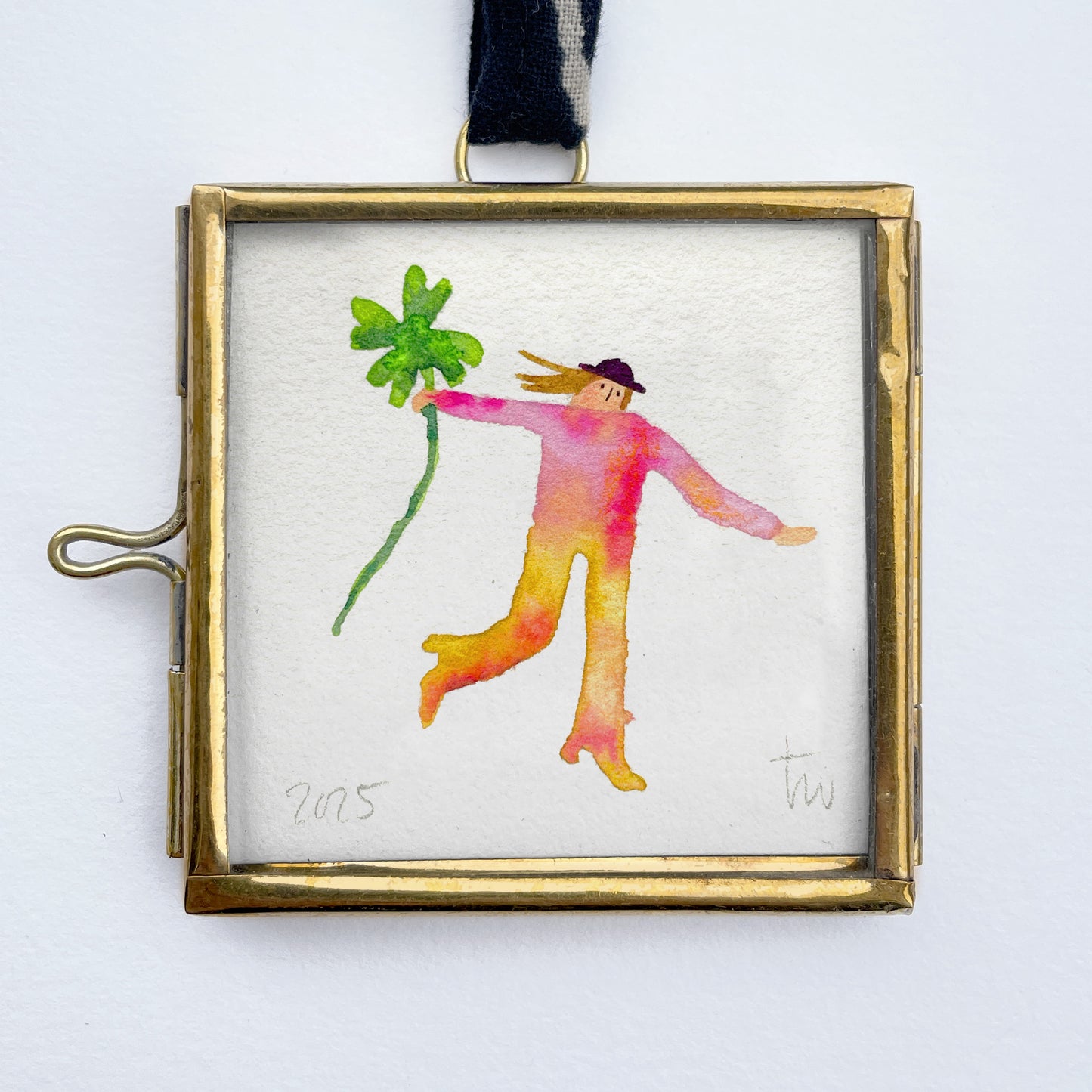 GLÜCKSBRINGER No. 01 - Original Mini Aquarell