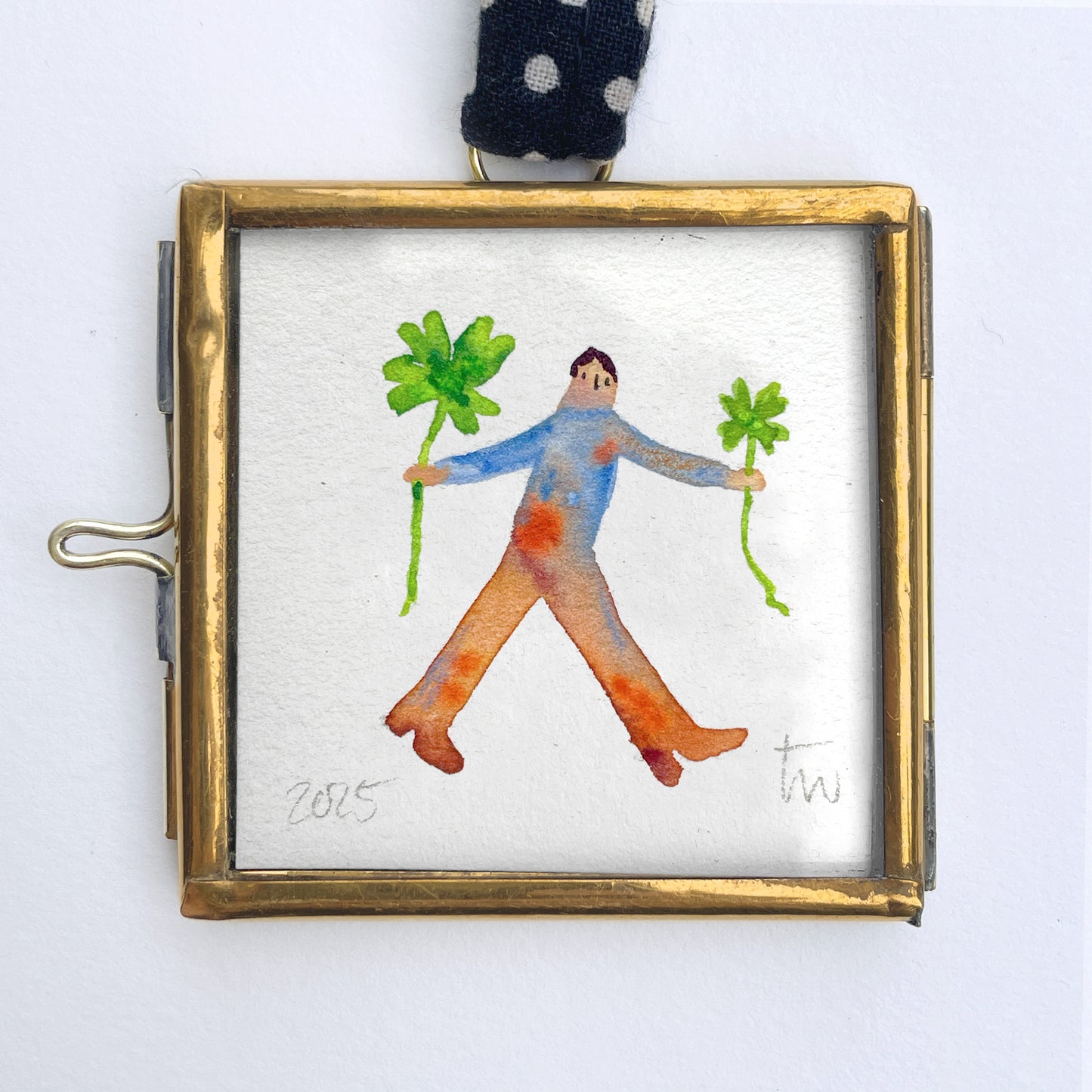 GLÜCKSBRINGER No. 11 - Original Mini Aquarell