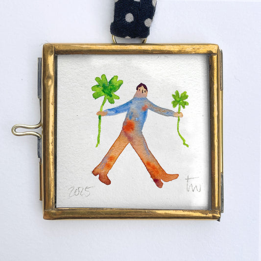 GLÜCKSBRINGER No. 11 - Original Mini Aquarell