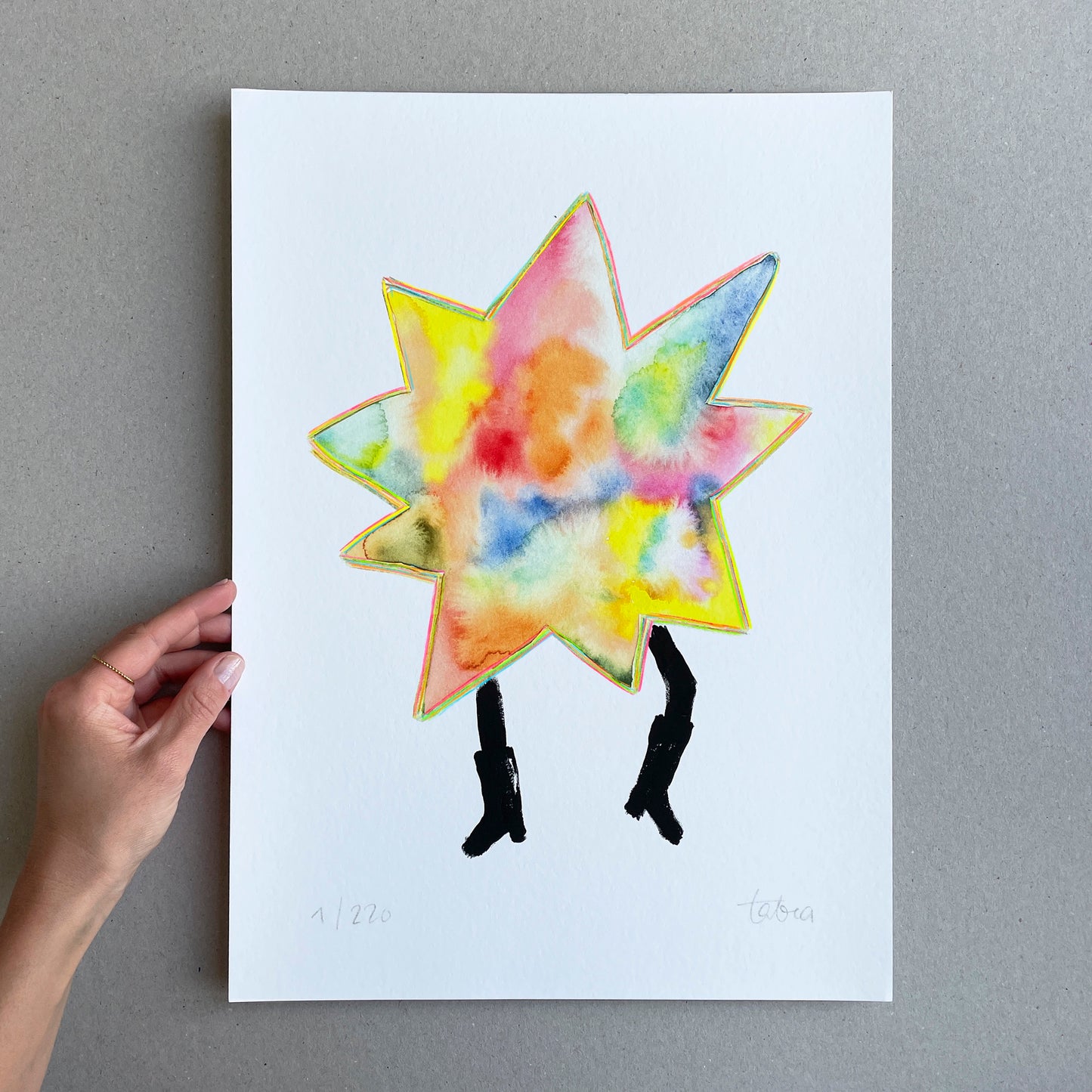 DANCING STAR NO. 1 Limited Art Print