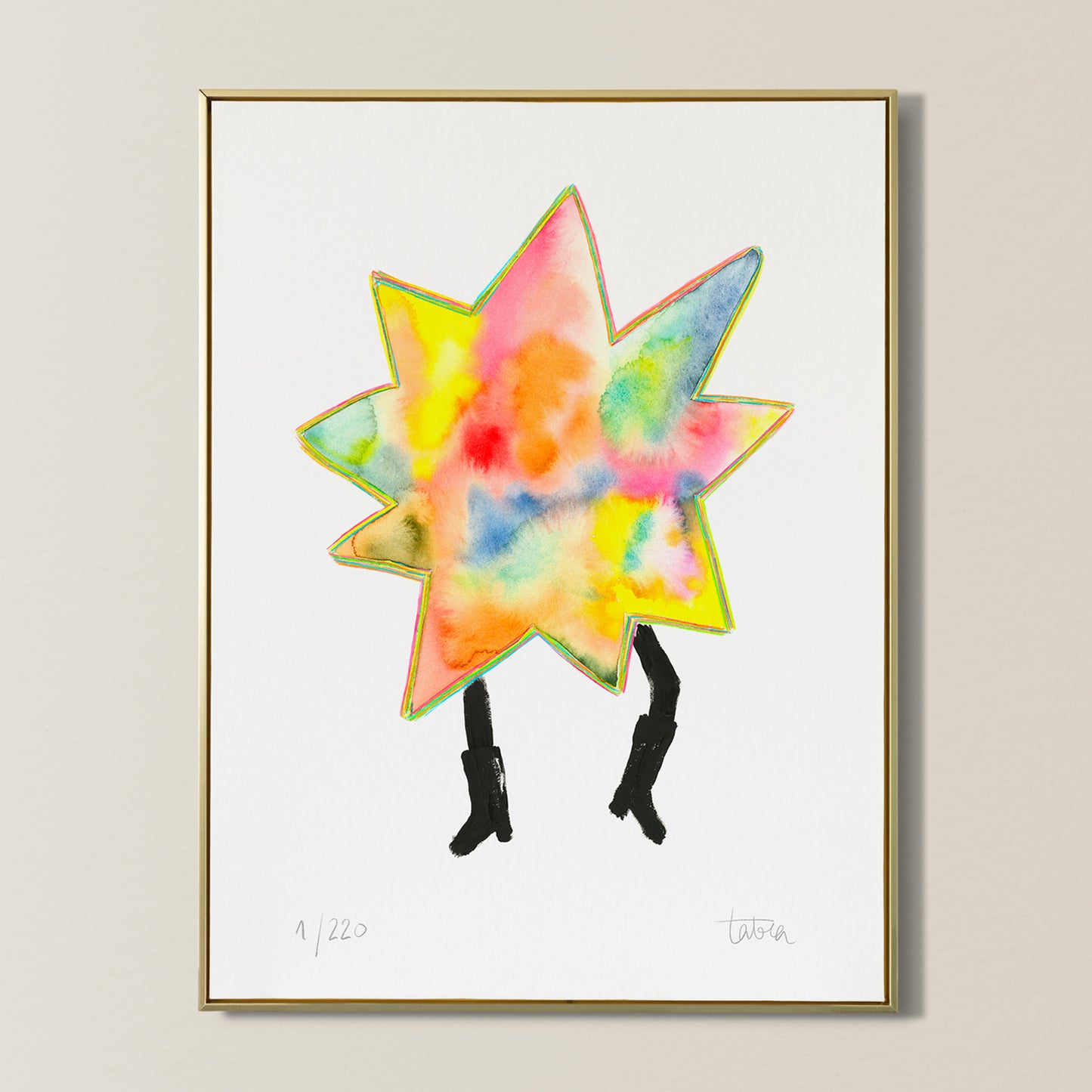 DANCING STAR NO. 1 Limited Art Print