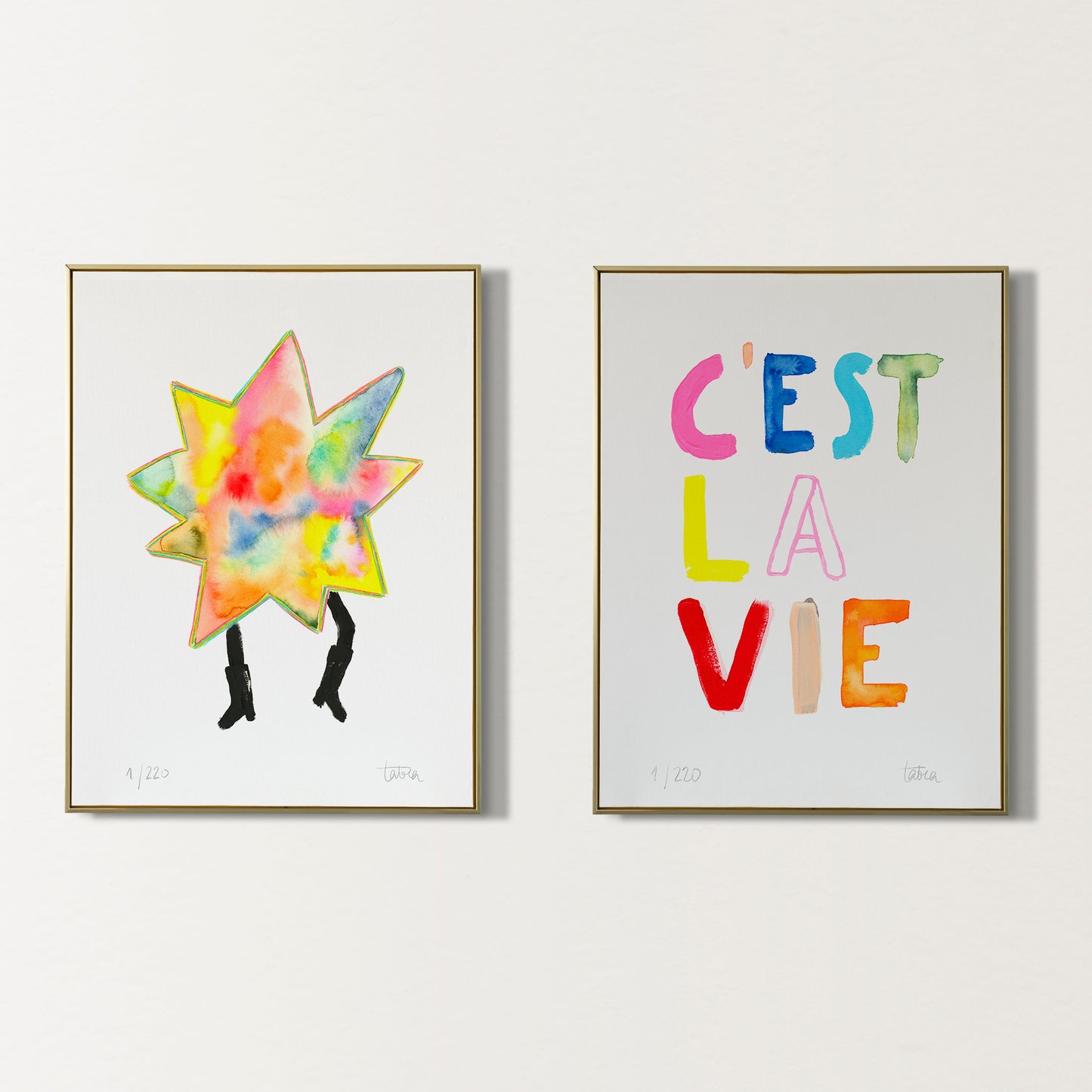 C'EST LA VIE Limited Art Print